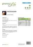 Protein Bier (1 Flasche) - Premio Life | Gesundheit und Lifestyle
