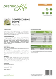 Gemüsecreme Suppe (7 Portionen) - Premio Life | Gesundheit und Lifestyle